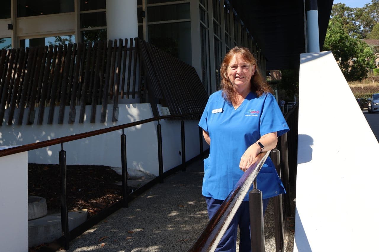 Staff member from Anglican Care