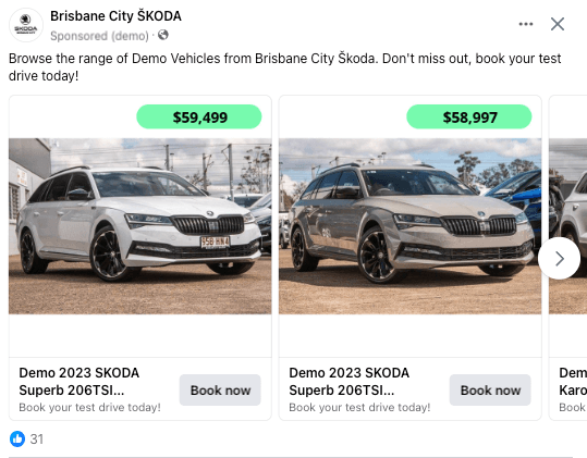 Product feed marketing