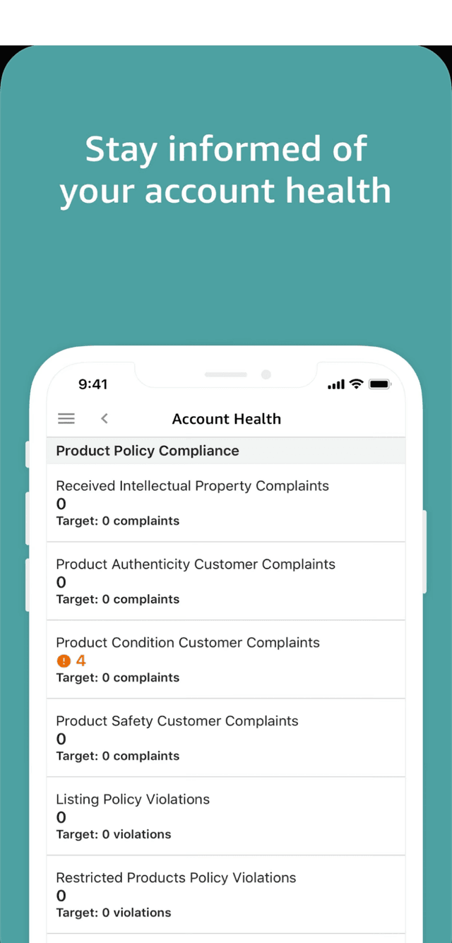 amazon account health