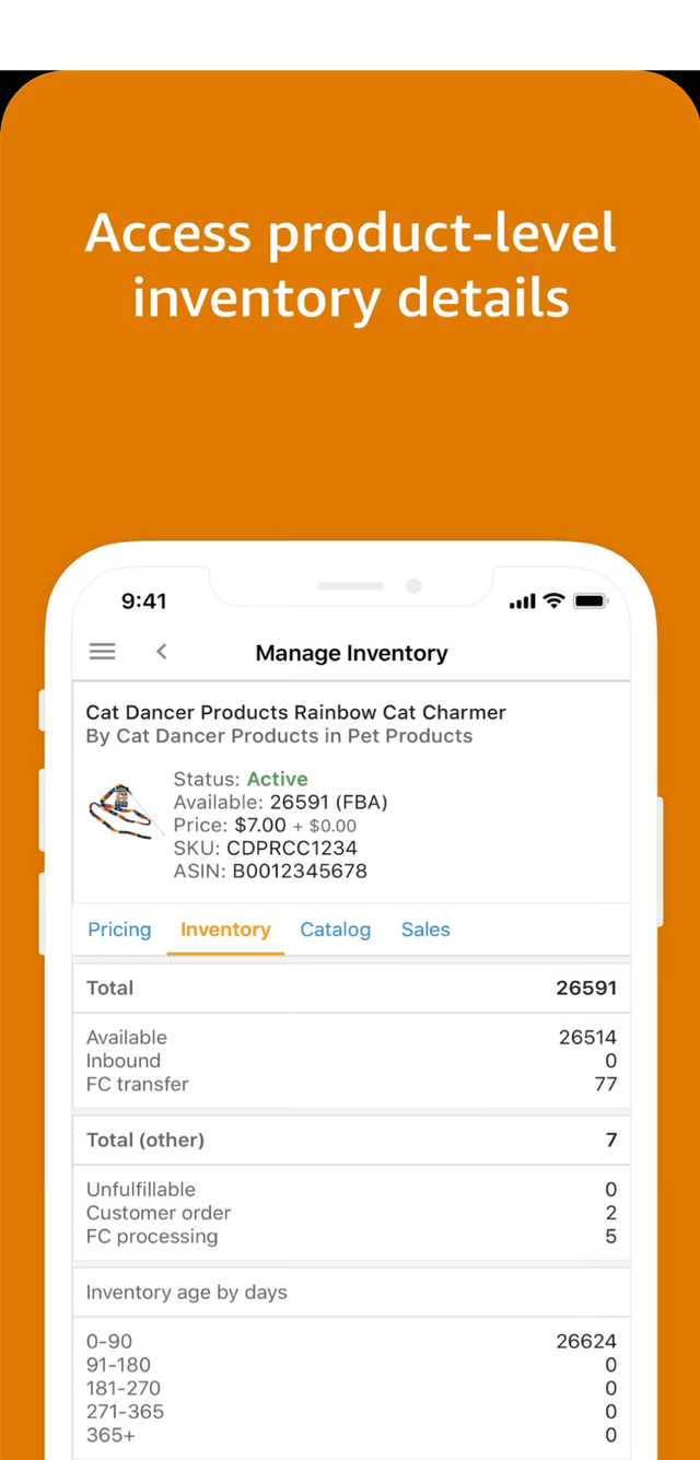 amazon manage inventory