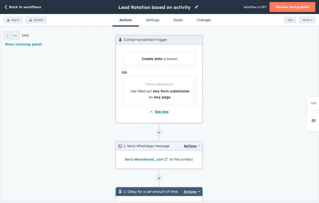 brisbane hubspot workflow