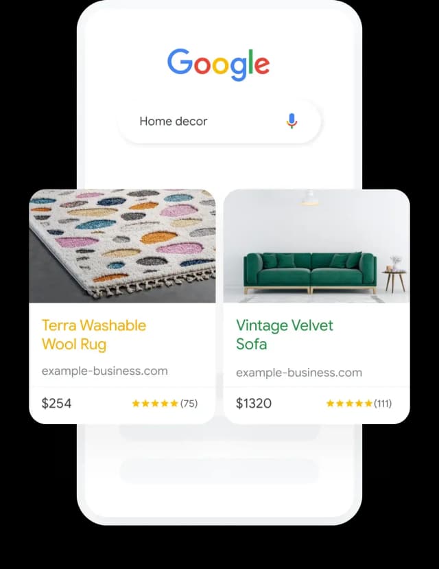 example paid search ads