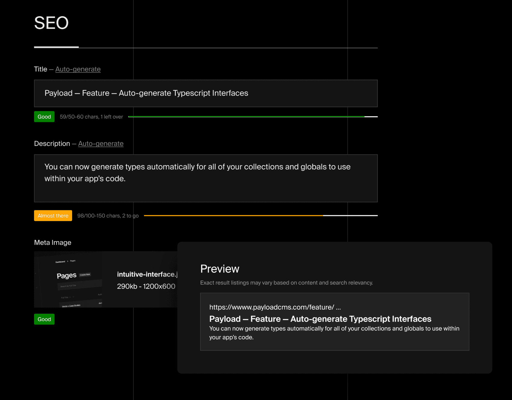 payload seo 