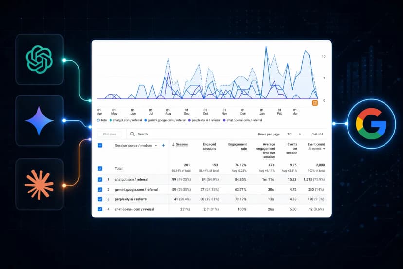 how to use ai to analyse gsc and seo rankings