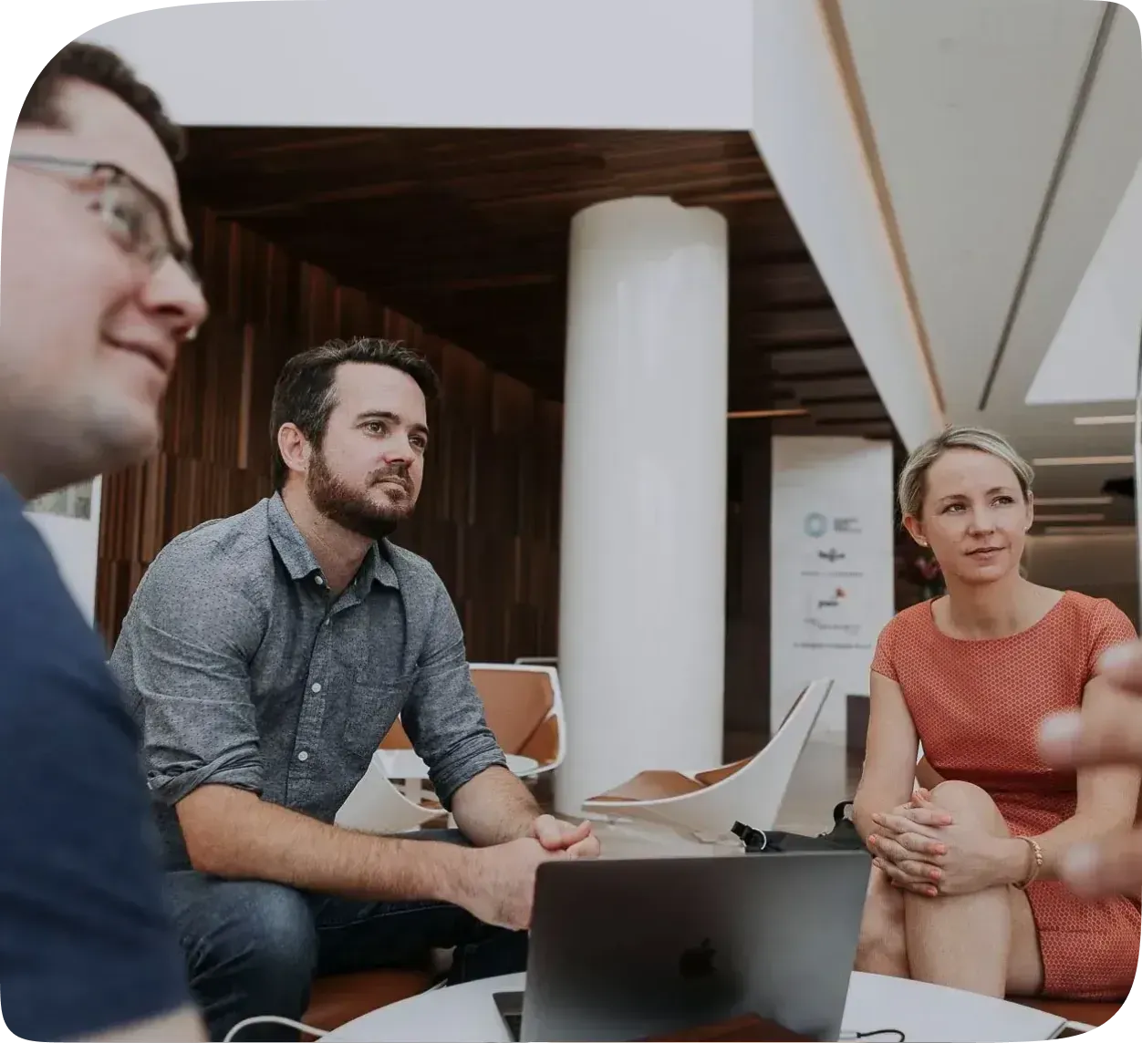 BFJ Digital strategists in a planning session