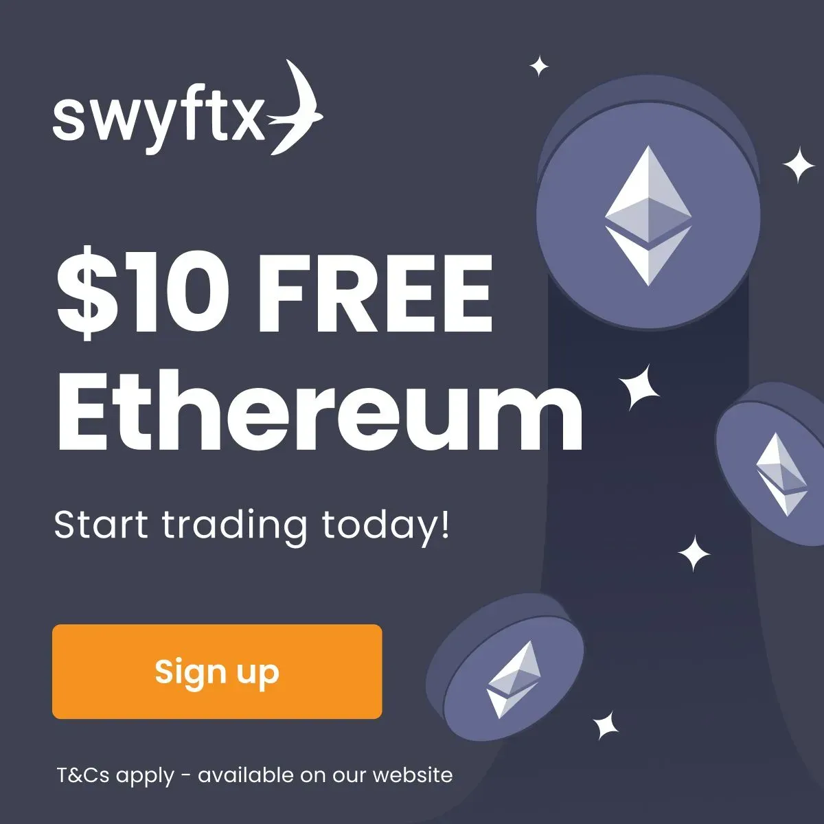 10 Free ETH – 1200×1200