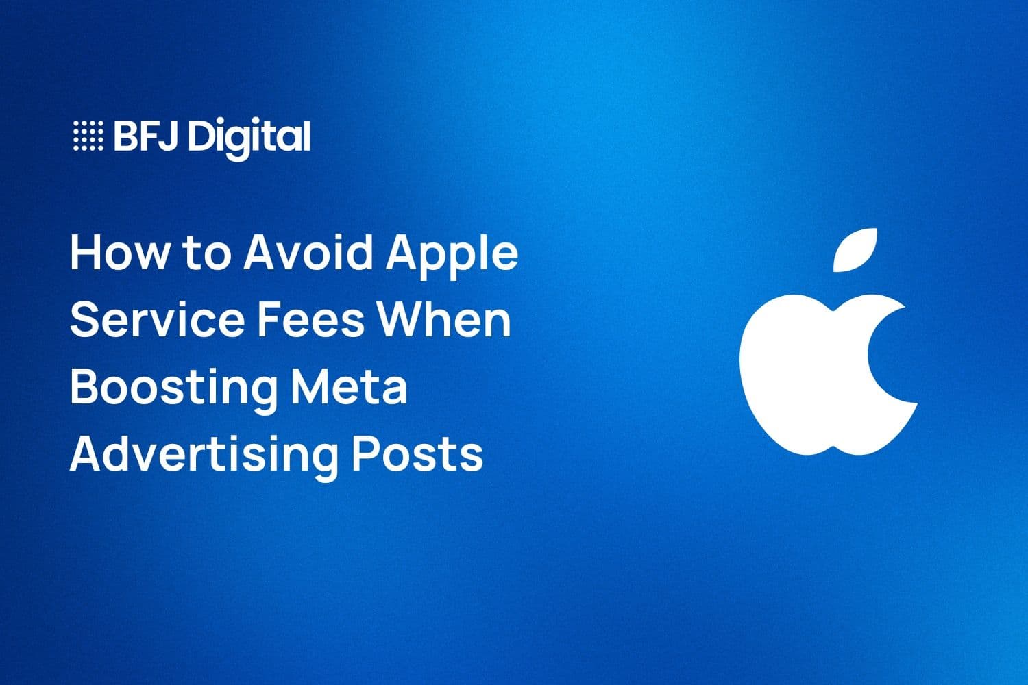 How to Avoid Apple Service Fees When Boosting Meta Advertising Posts