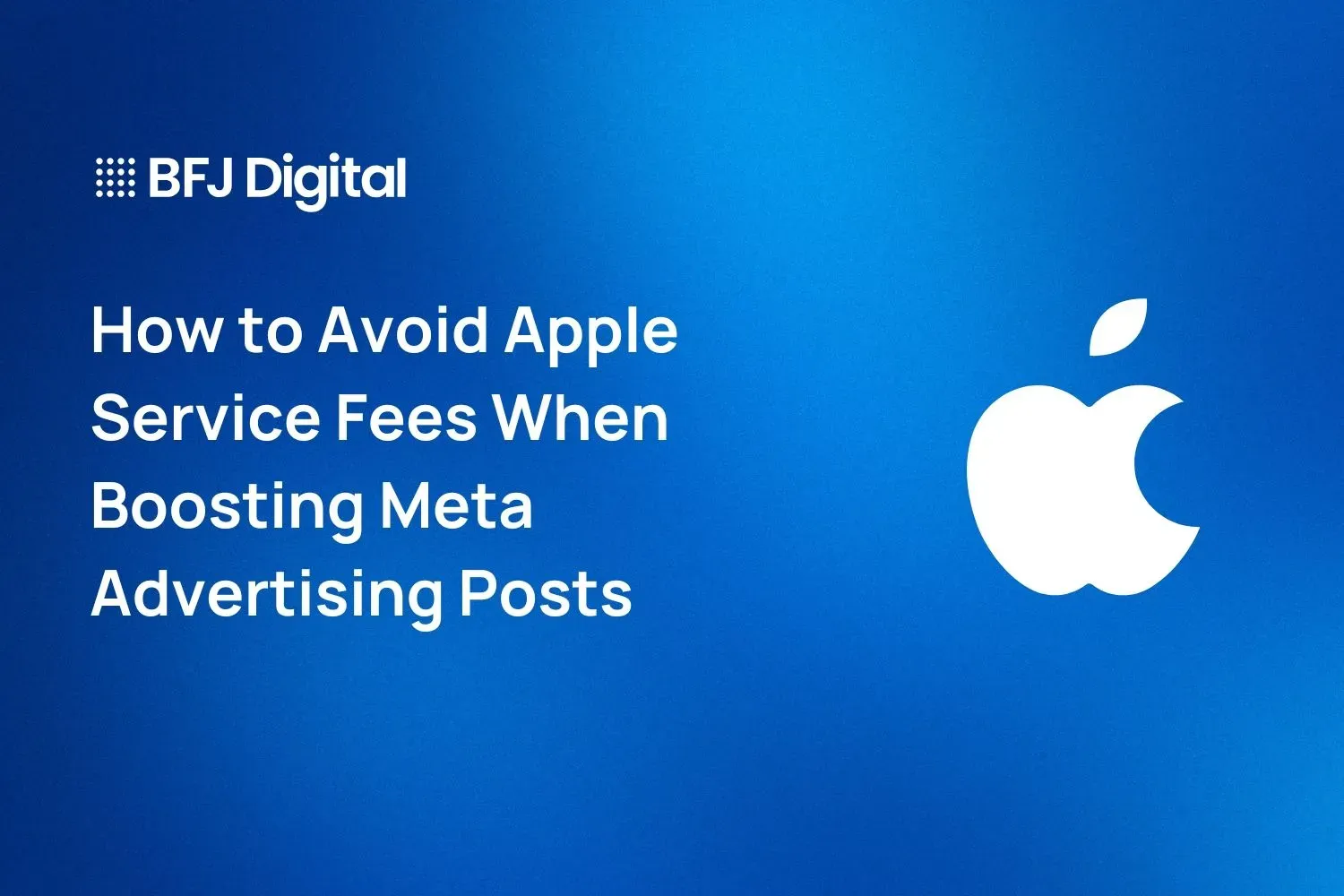 How to Avoid Apple Service Fees When Boosting Meta Advertising Posts