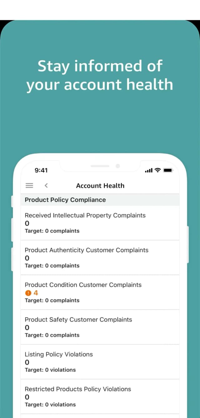 amazon account health