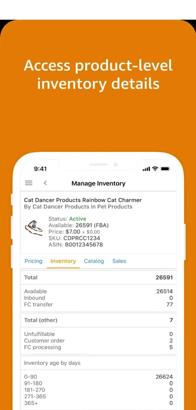 amazon manage inventory