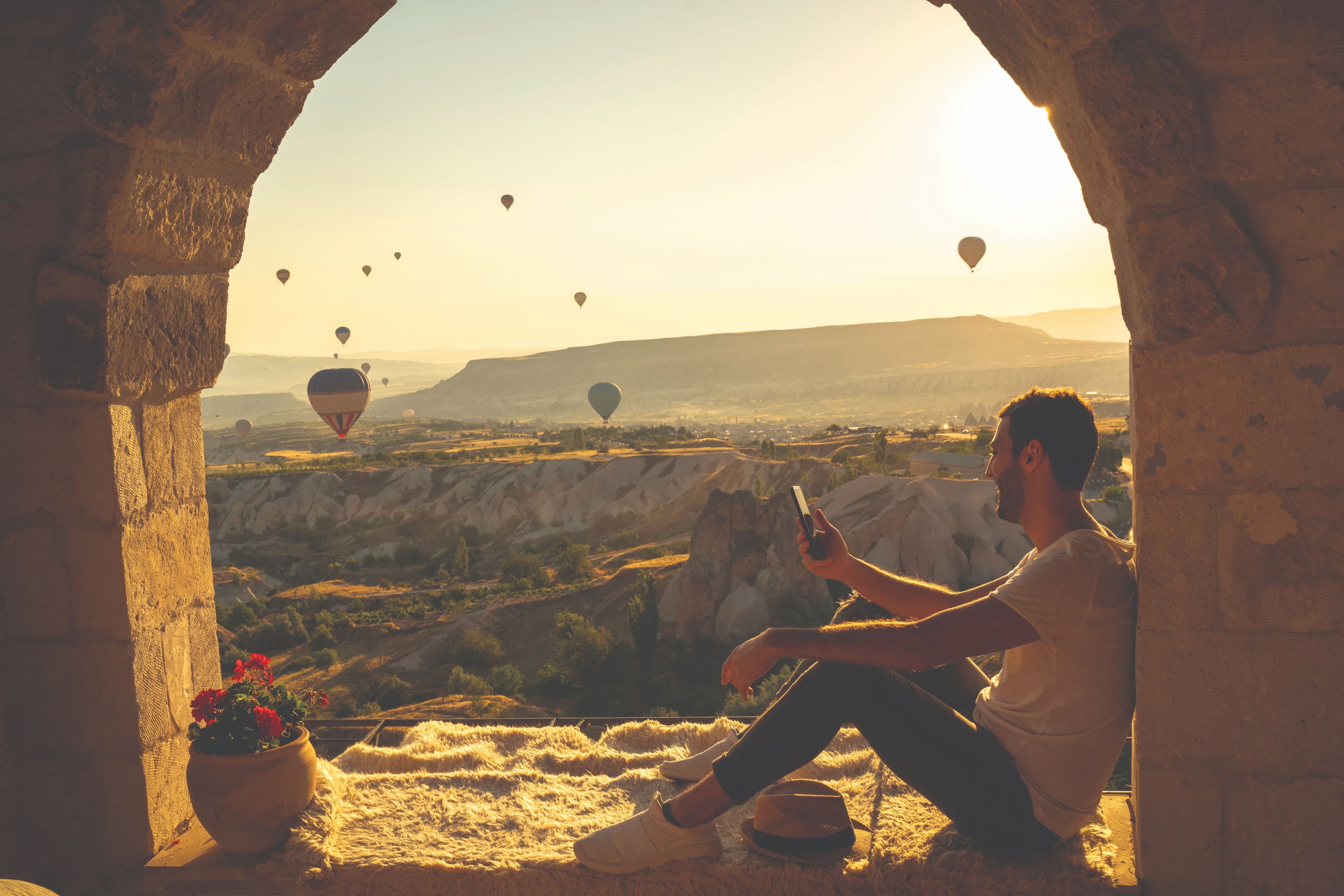 Cover-More Man looking at horizon