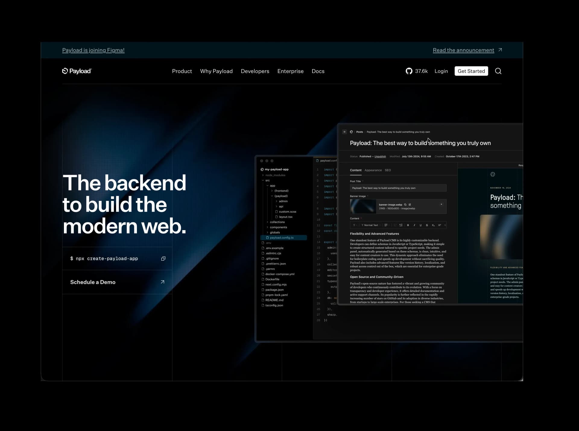 payload cms agency headless
