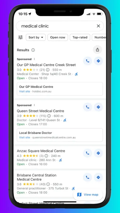 sem-google-maps